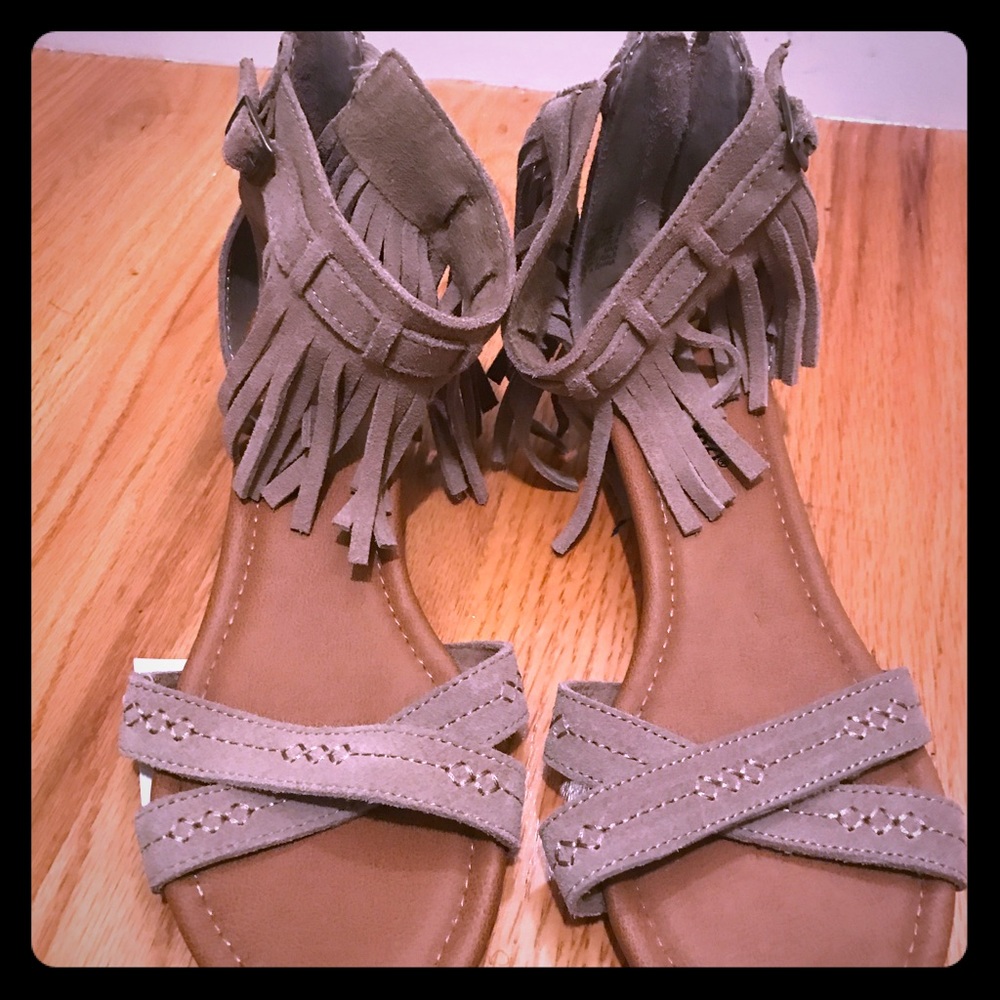 Nude sandals